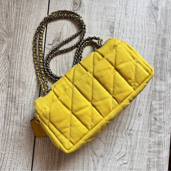 Coach Tabby Shoulder Bag 20 With Quilting Neon - Picture 6 of 12